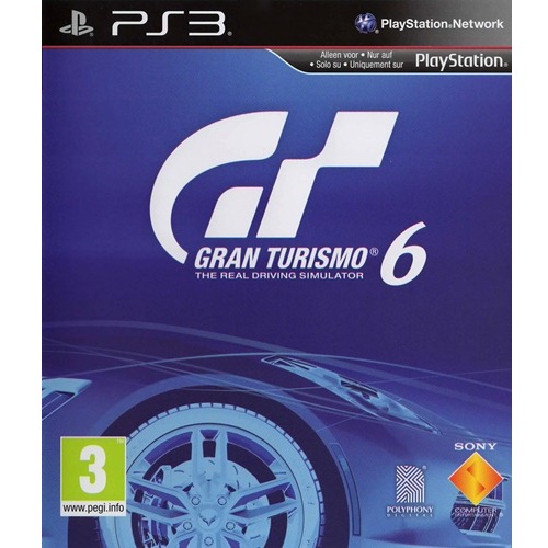 PS3: Gran Turismo 6 (Z3) [ส่งฟรี EMS]