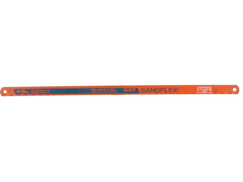 BAHCO Sandflex ใบเลื่อยตัดเหล็กอ่อนตัว Bi-Metal บาร์โก้ ตราปลาเบ็ด