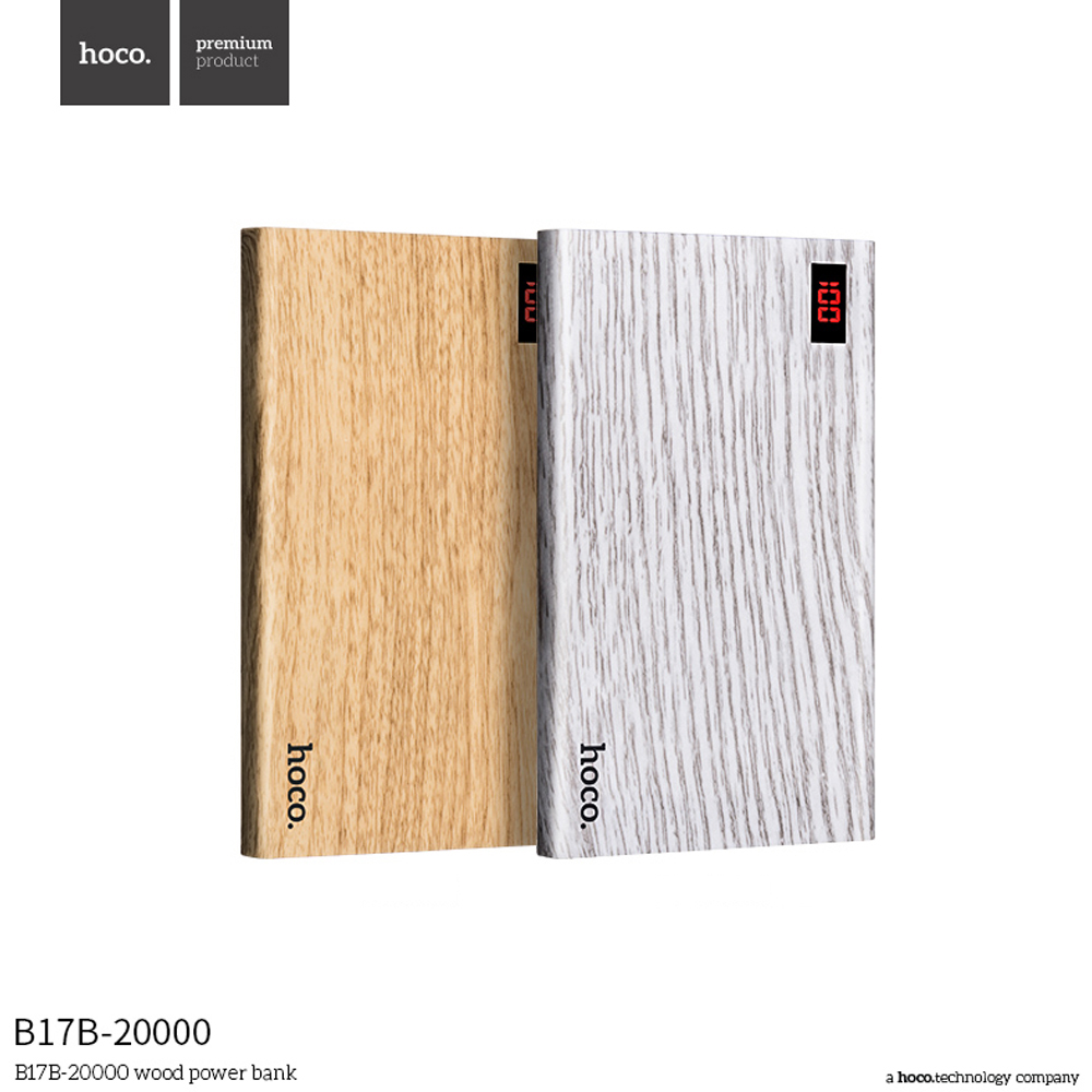 HOCO Power bank แบตสำรอง 20000 mAh รุ่น B17B