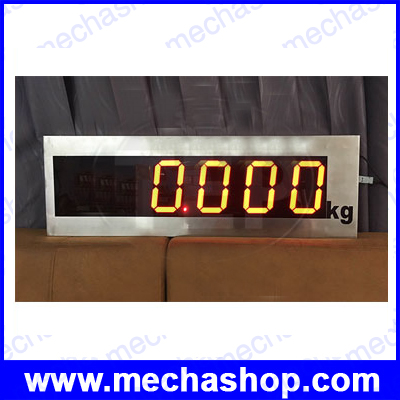 เครื่องชั่งบ่อตกกุ้ง เครื่องชั่งบ่อกุ้ง เครื่องชั่งบ่อปลา เครื่องชั่งน้ำหนักดิจิตอล15kg พร้อมจอ REMOTE LED DISPLAY (ตัวเลขสีแดงสูง 5.5 cm) เครื่องชั่งบ่อกุ้ง เครื่องชั่งบ่อปลา