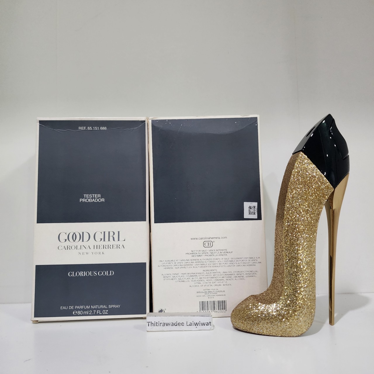 น้ำหอมแท้ Carolina Herrera Good Girl Glorious Gold EDP (Collector Edition) 80ml กล่องเทสเตอร์
