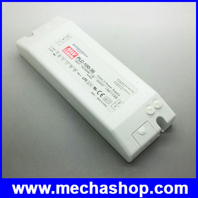 ไดร์เวอร์สำหรับไฟLED Mean well PLC-100 driver LED100W AC170V-265V คุณภาพสูง ผ่านมาตรฐาน UL (สินค้า Pre-Order)