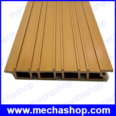 Great Wall Board ไม้เทียม ผนังไม้เทียมตกแต่งบ้าน ตกแต่งผนัง Size: 220x2900mm 26mm wpc wall panel for outdoor