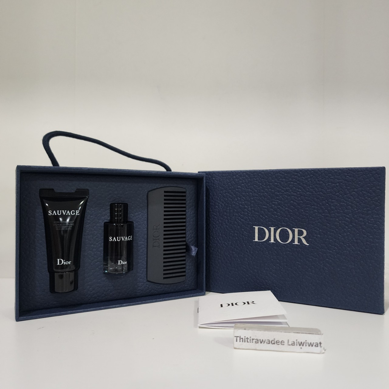 น้ำหอมจิ๋วมินิ Dior sauvage EDT set 3 items
