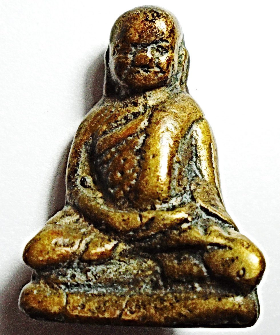 รูปหล่อโบราณ หลวงพ่อเงิน ออกวัดท่ามะไฟ พิจิตร ปี 2460