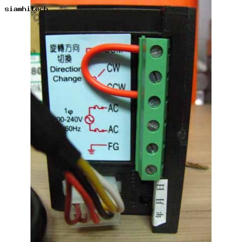 SPEED CONTROL MOTOR รุ่น M315-402 220V 15W/GEAR HEAD 3GN50K/กล่องสปีดคอนโทรล (ของใหม่)