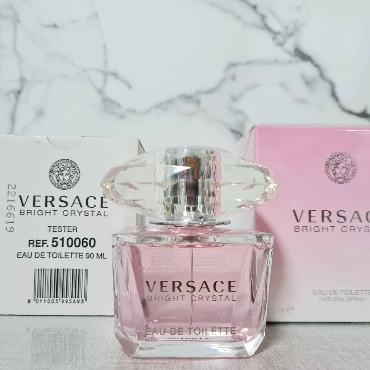 น้ำหอมแท้ Versace Bright Crystal for Women EDT 90 ml. กล่องซีล
