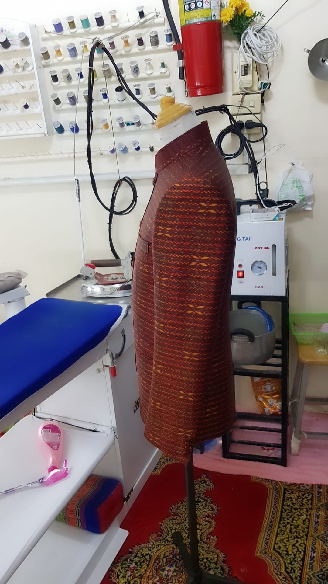 แบบตัด สูทพระราชทานชาย ผ้าไหม (ไม่รวมผ้า) chobmai x ARW รหัส CUT-ARW-0519671