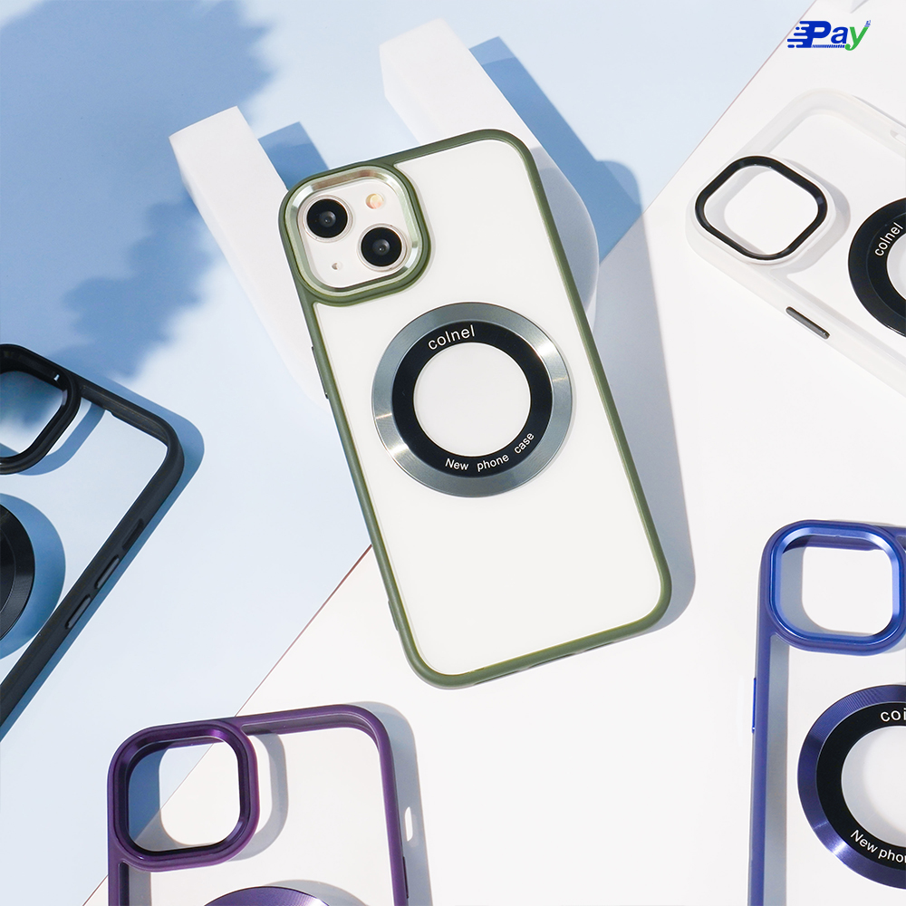 เคสโทรศัพท์ iPhone Stuff ซิลิโคน โชว์โลโก้ เคสชาร์จไร้สาย สำหรับ 14ProMax/14/11