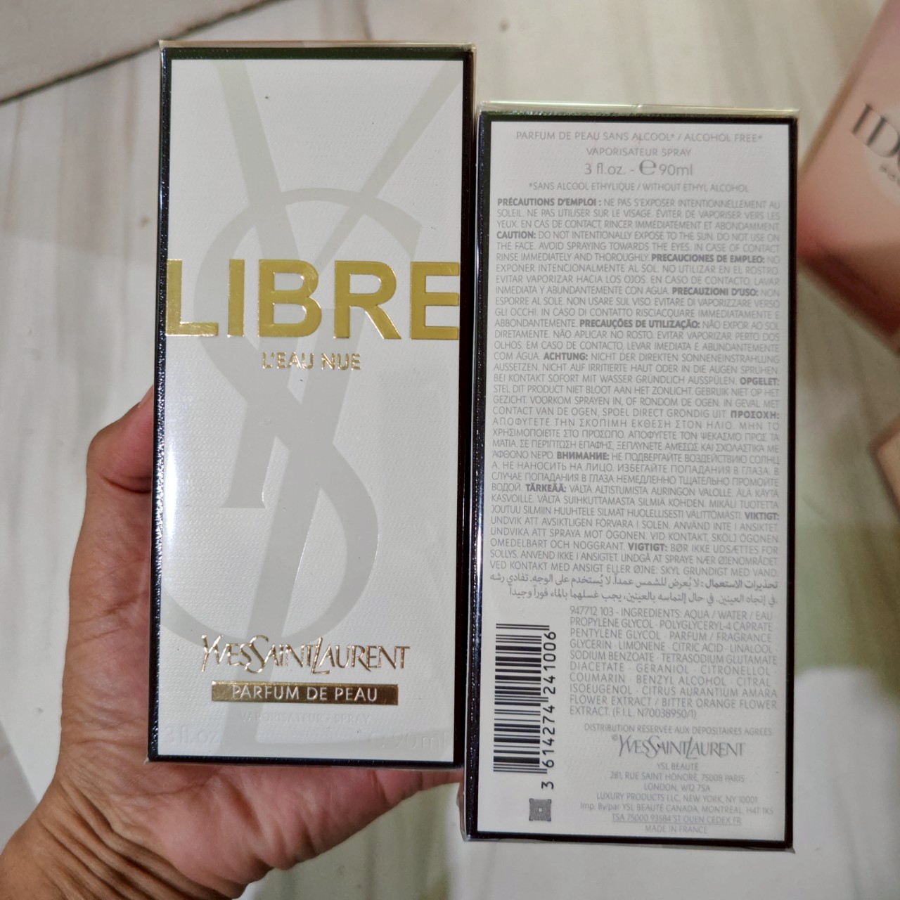 น้ำหอมแท้ YSL Libre L'Eau Nue EDP 90ml กล่องซีล