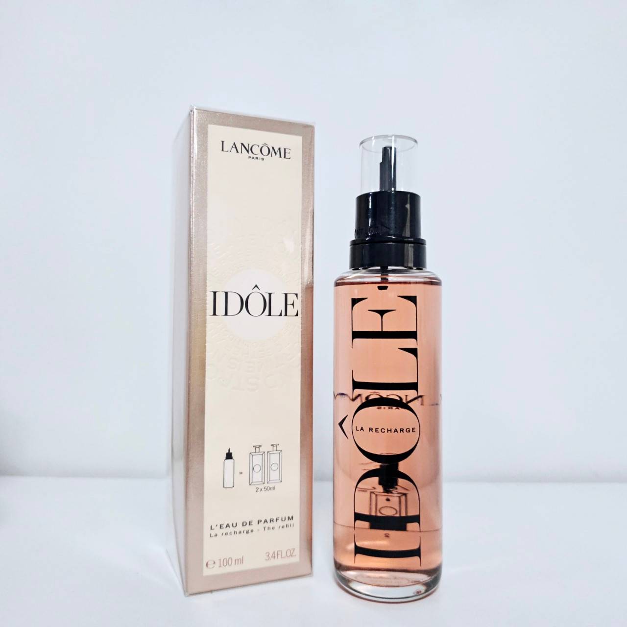 น้ำหอมแท้ Lancome Idole EDP 100ml กล่องซีล รุ่นใหม่Refillได้
