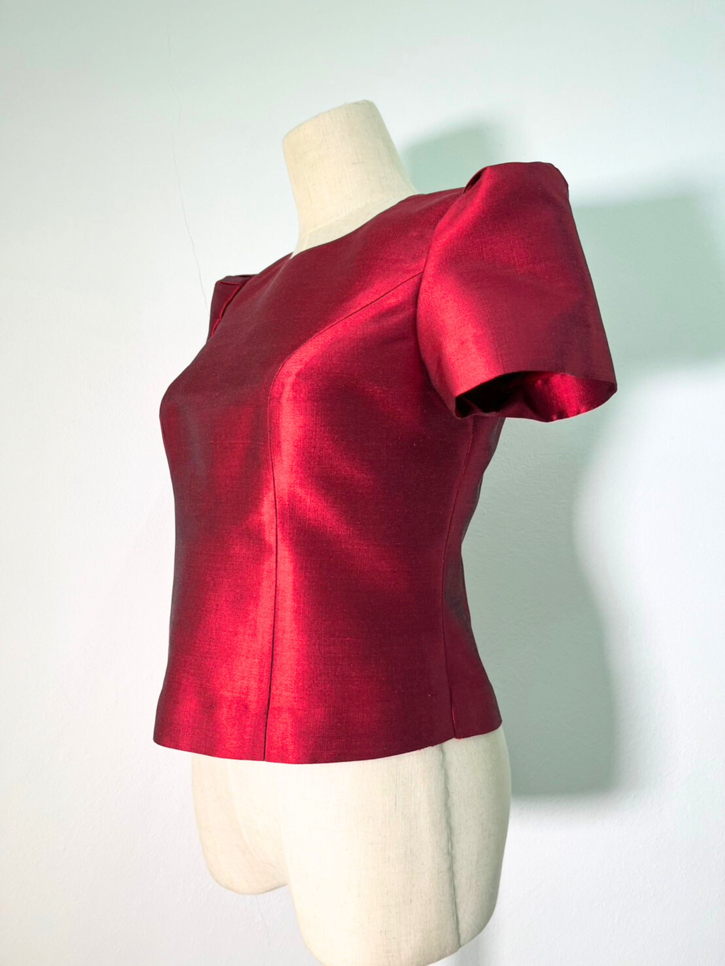 แบบตัด เสื้อผ้าไหม (ไม่รวมผ้า) ตามแบบ chobmai x ARW รหัส CUT-ARW-1226671