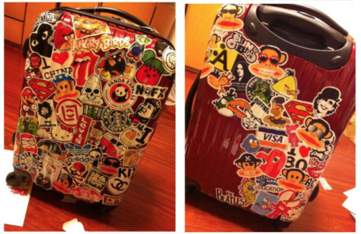 สติ๊กเกอร์ (set 100 ชิ้น) ติด ตกแต่ง กระเป๋า โน๊ตบุ๊ค ของใช้จิปาถะ