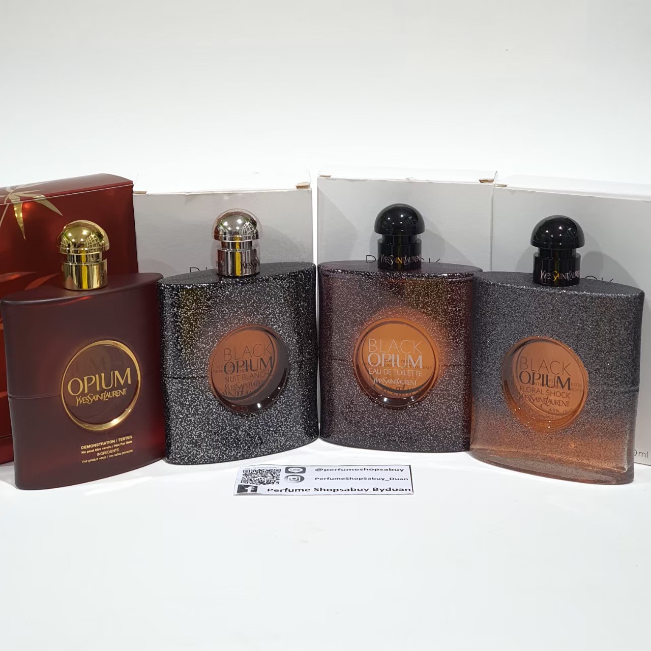 น้ำหอมแท้แบ่งขาย YSL Black Opium floral shock EDP💕Travel Size แบบทดลอง