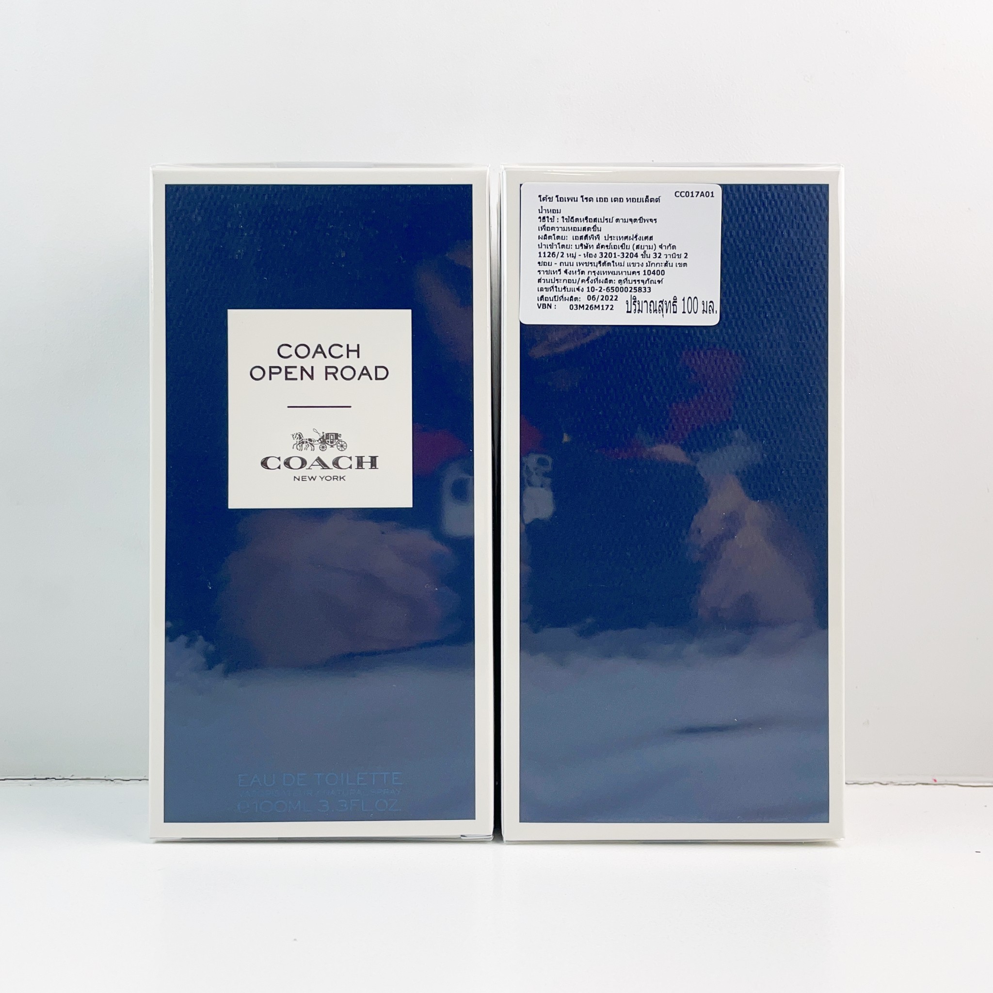 น้ำหอมแท้ Coach Open Road EDT 100ml กล่องซีล