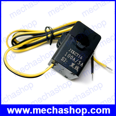 ซีทีเซนเซอร์วัดกระแสไฟฟ้า ขนาด 100A CT Meters Clamp Sensors AC Current Transformer KCT16 100/5 Diameter 16mm