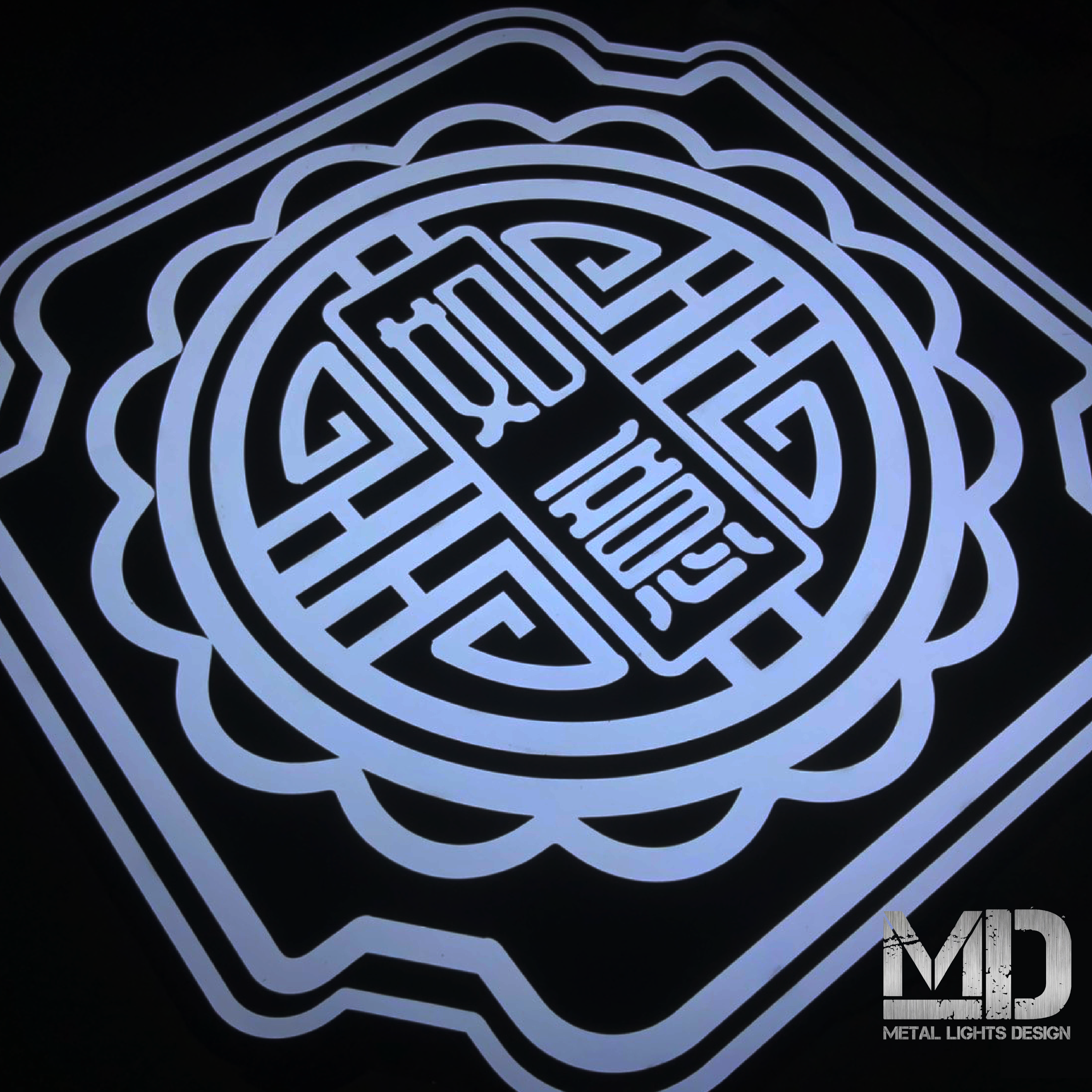 รับผลิตงานป้ายไฟ LED ไฟออกหน้าไดคัทตามแบบ ร้าน หยูอี่ชา