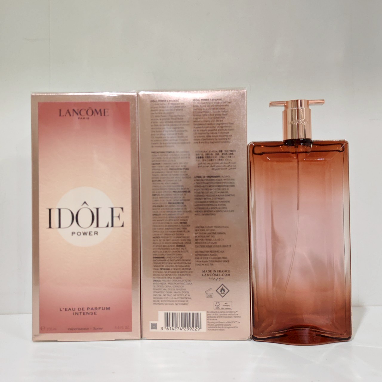 น้ำหอมแท้ Lancome Idole Power L'eau De Parfum Intense 100ml กล่องซีล