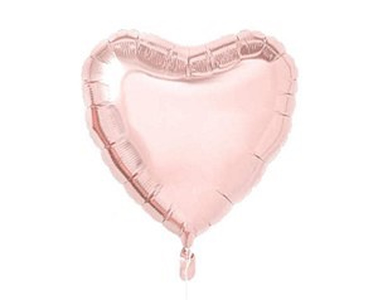 18" Rose Gold Heart Foil Balloon (with Helium) (ใบละ 120.-)(สนใจสั่งซื้อผ่าน Line: @weparty)