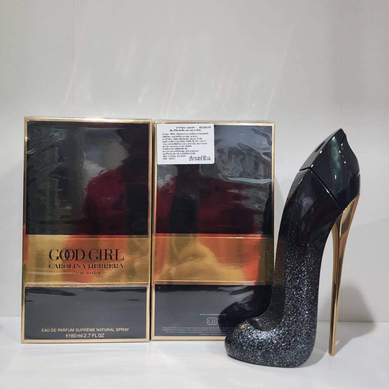 น้ำหอมแท้ Carolina Herrera Good girl Supreme edp 80ml กล่องซีลป้ายไทย