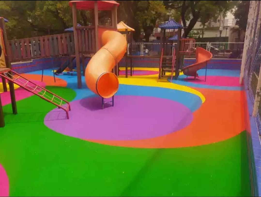 แผ่นยางปูพื้นลู่วิ่งกรีฑา พื้นยางสังเคราะห์ หนา20mm