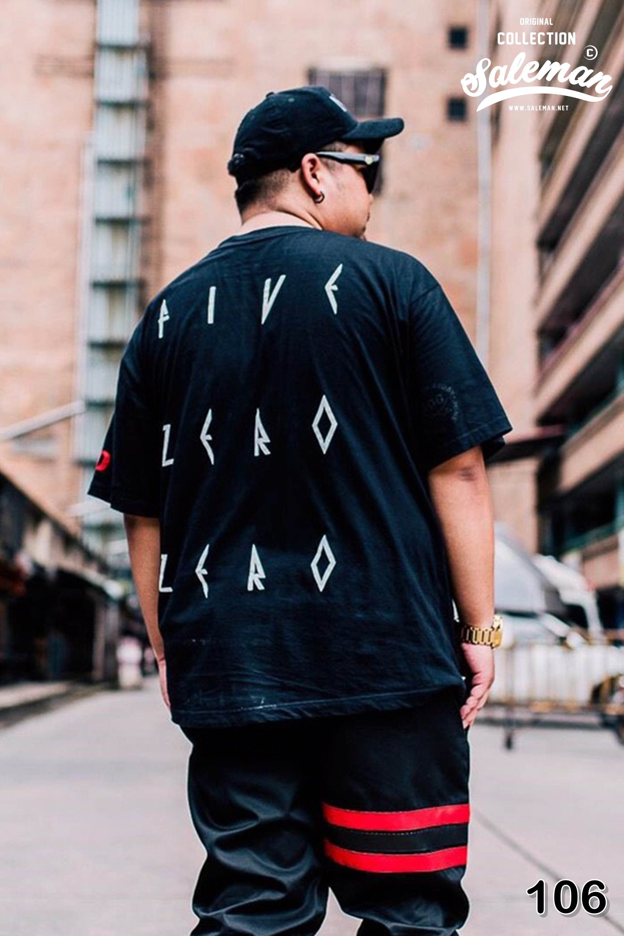 เสื้อยืด แขนสั้น Saleman รหัส 106