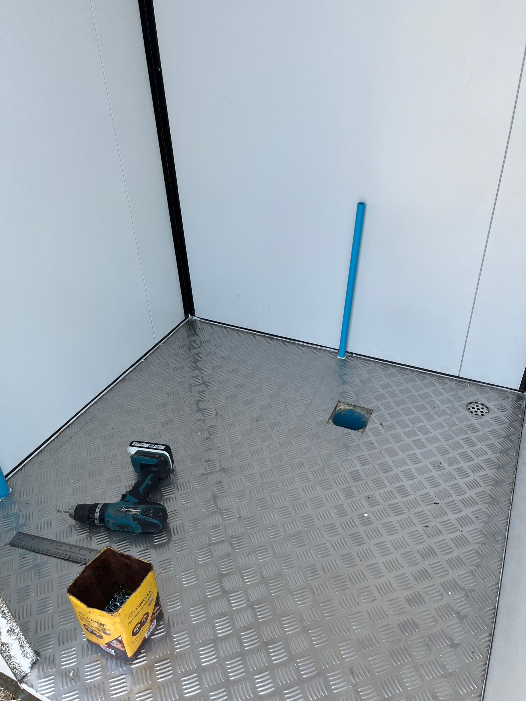 ห้องน้ำสำเร็จรูป ห้องน้ำเคลื่อนที่ 1.20x1.20x2.50 เมตร