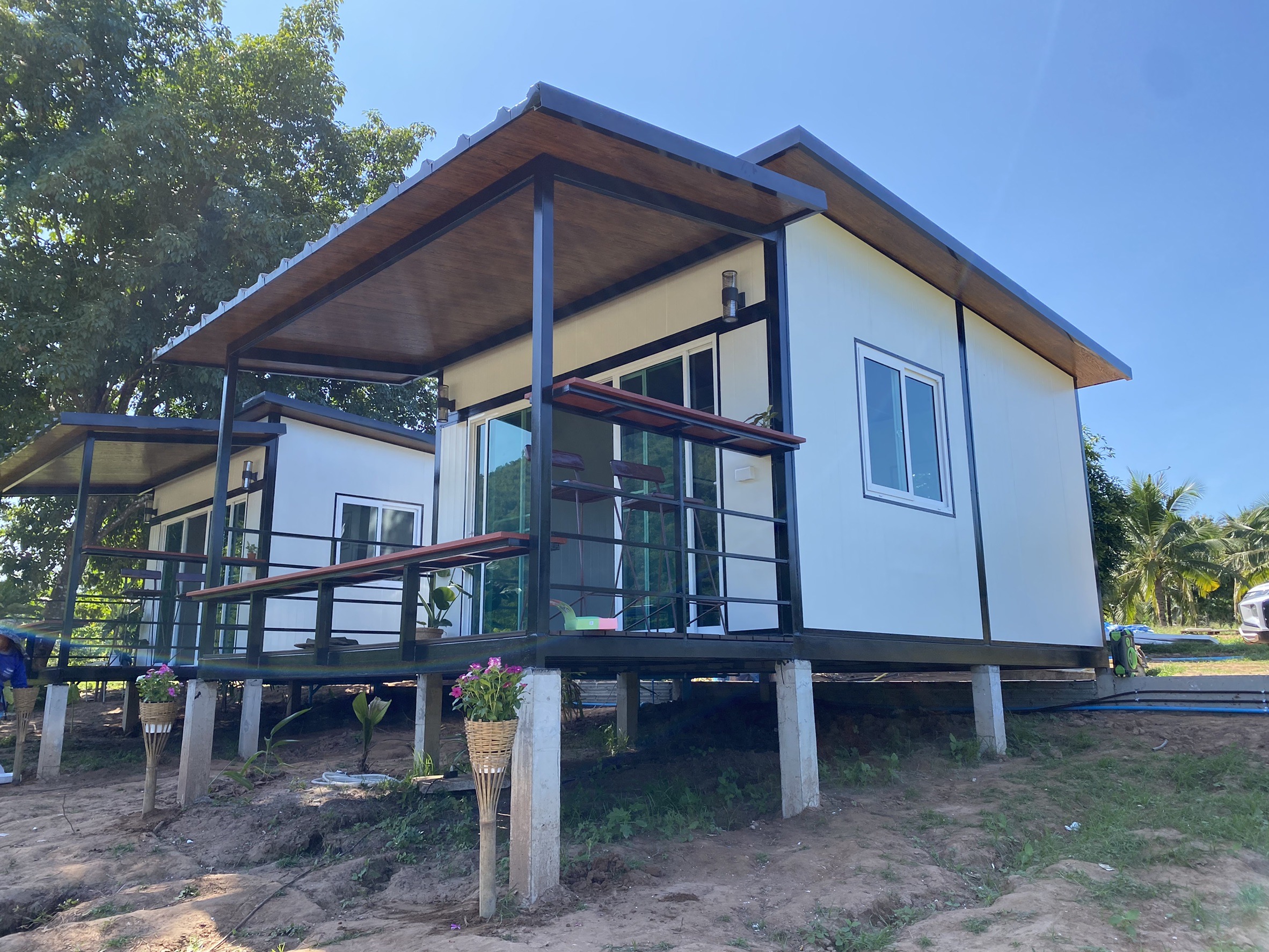 บ้านพักสไตล์รีสอร์ทขนาด4x5 เมตร