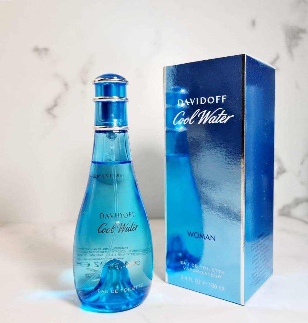 น้ำหอม Davidoff Cool Water EDT for Women 100 ML กล่องซีล