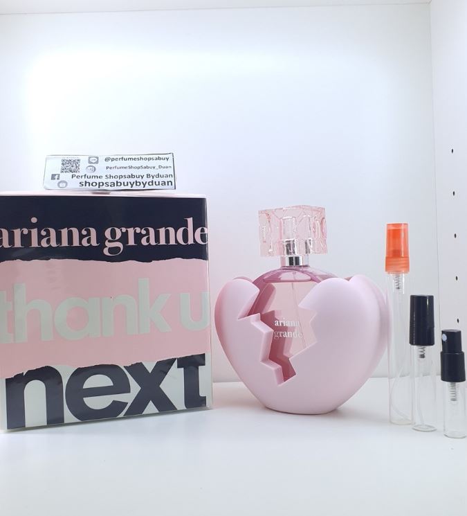 น้ำหอมแท้แบ่งขาย Ariana Grande THANK U NEXT Eau De Parfum 💦แบ่ง 💕Travel Size แบบทดลอง