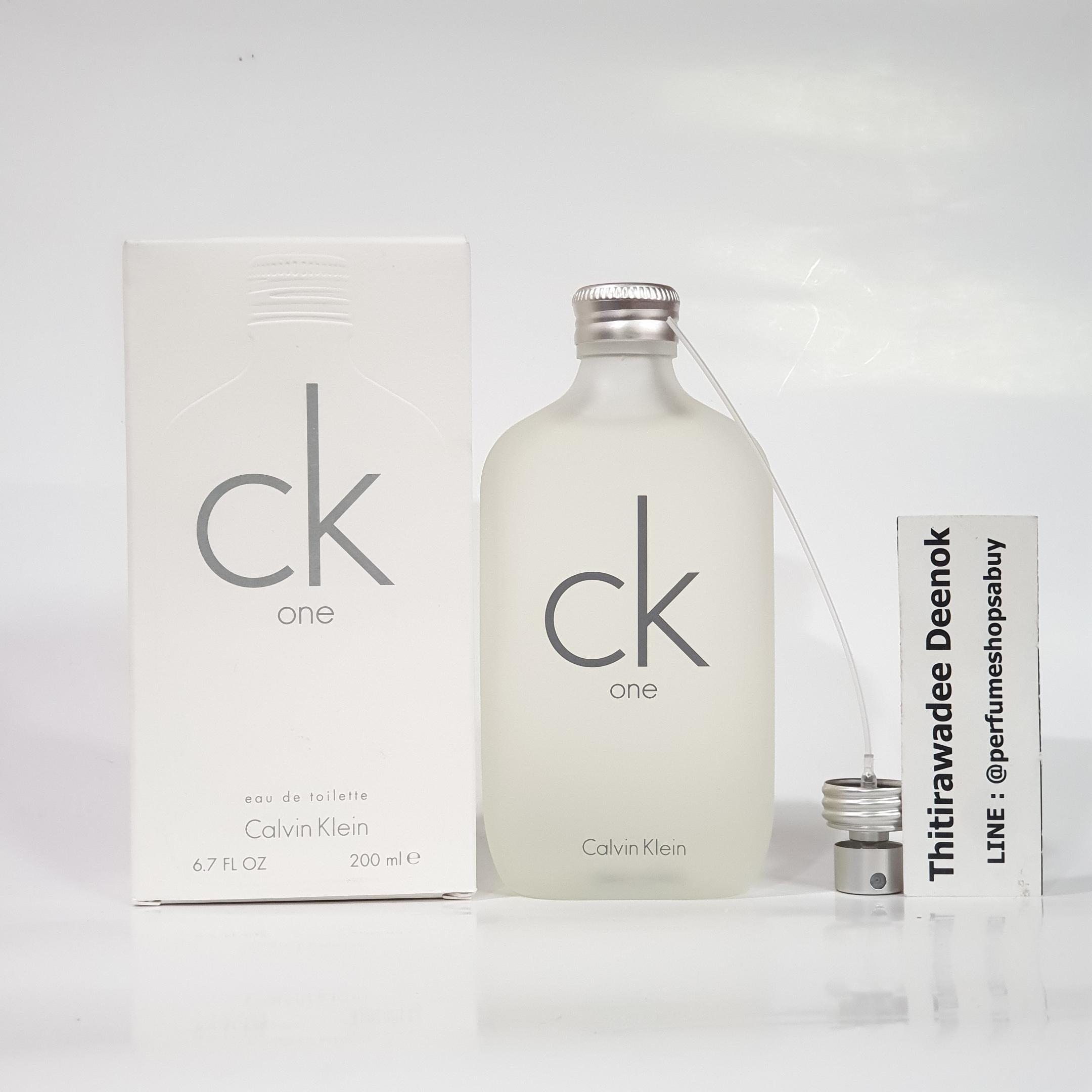 น้ำหอมแท้ Calvin Klein Ck One EDT 200 ML. กล่องจริง