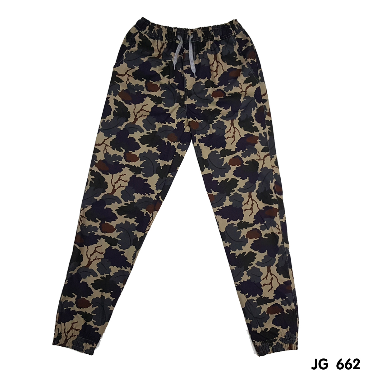 กางเกง jogger ลายทหาร JG662