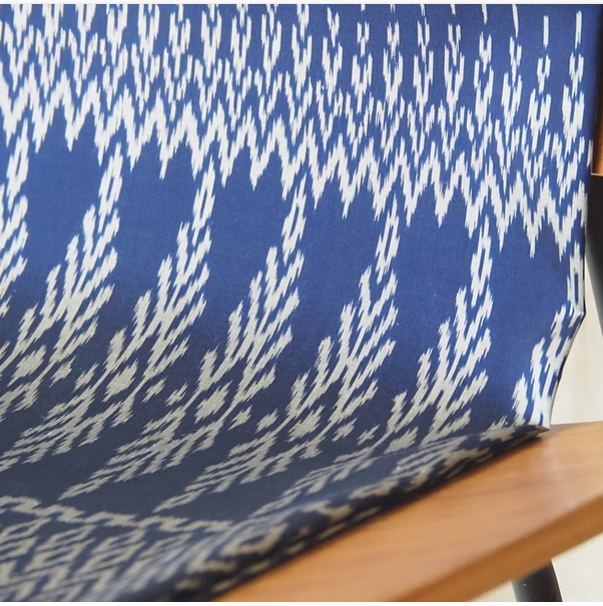 ซิ่น ผ้าไหมมัดหมี่ ไหมแท้ สีน้ำเงิน เลือกตามขนาด รหัส CISP-CT-103155