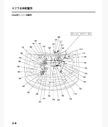 หนังสือ Wiring Diagram Honda ODYSSEY เครื่องยนต์ F23A J30A 99~ 12