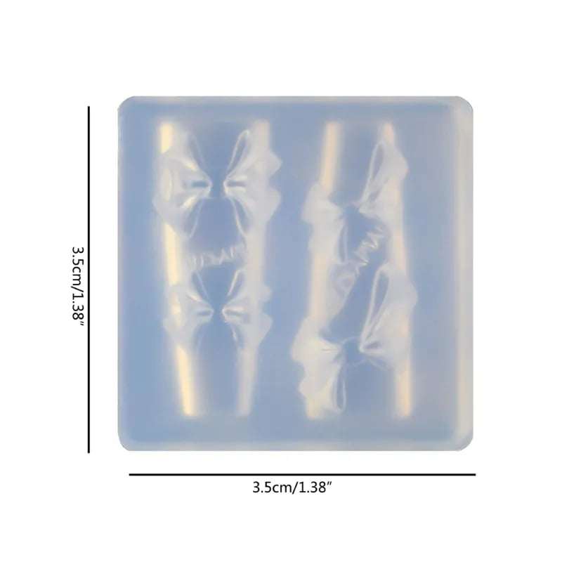 แม่พิมพ์ซิลิโคน แม่พิมพ์หล่อเรซิ่น แม่พิมพ์อะไหล่ติดเล็บ มี3แบบ