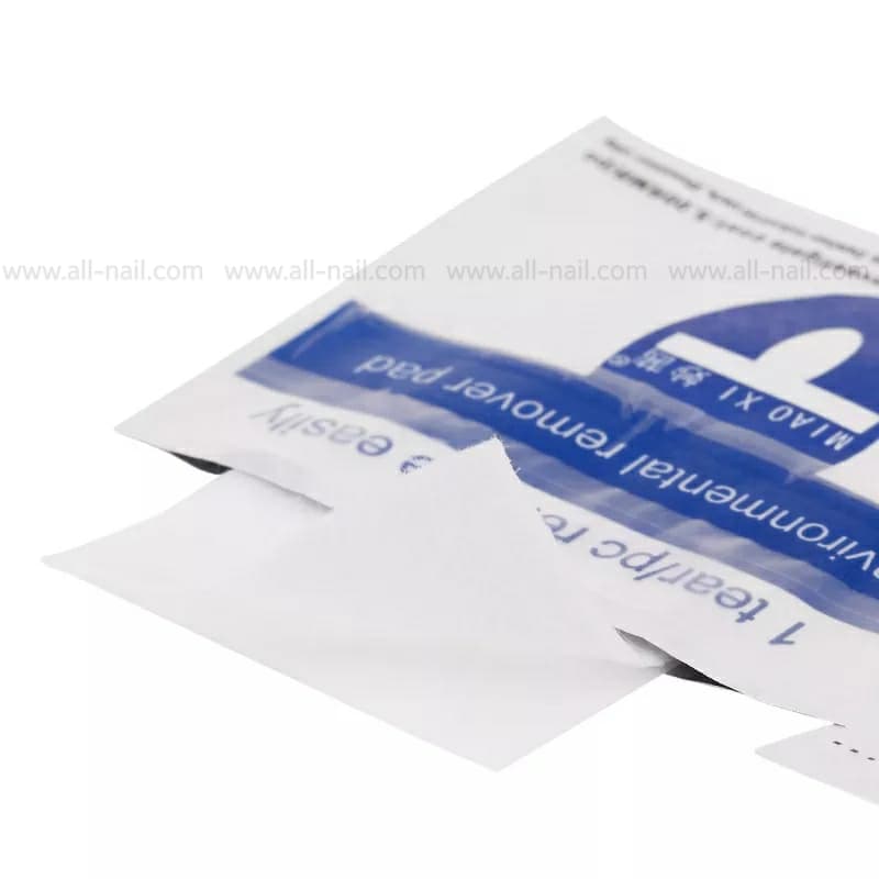 ซองถอดสีเจล แผ่นล้างเล็บเจล 1กล่อง=200ชิ้น