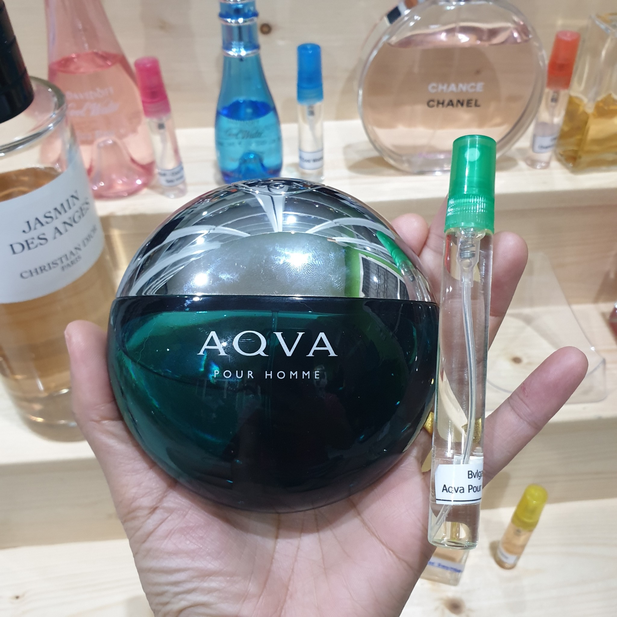 น้ำหอมแท้แบ่งขาย Bvlgari Aqva Pour Homme EDT 💦แบ่ง 💕Travel Size แบบทดลอง