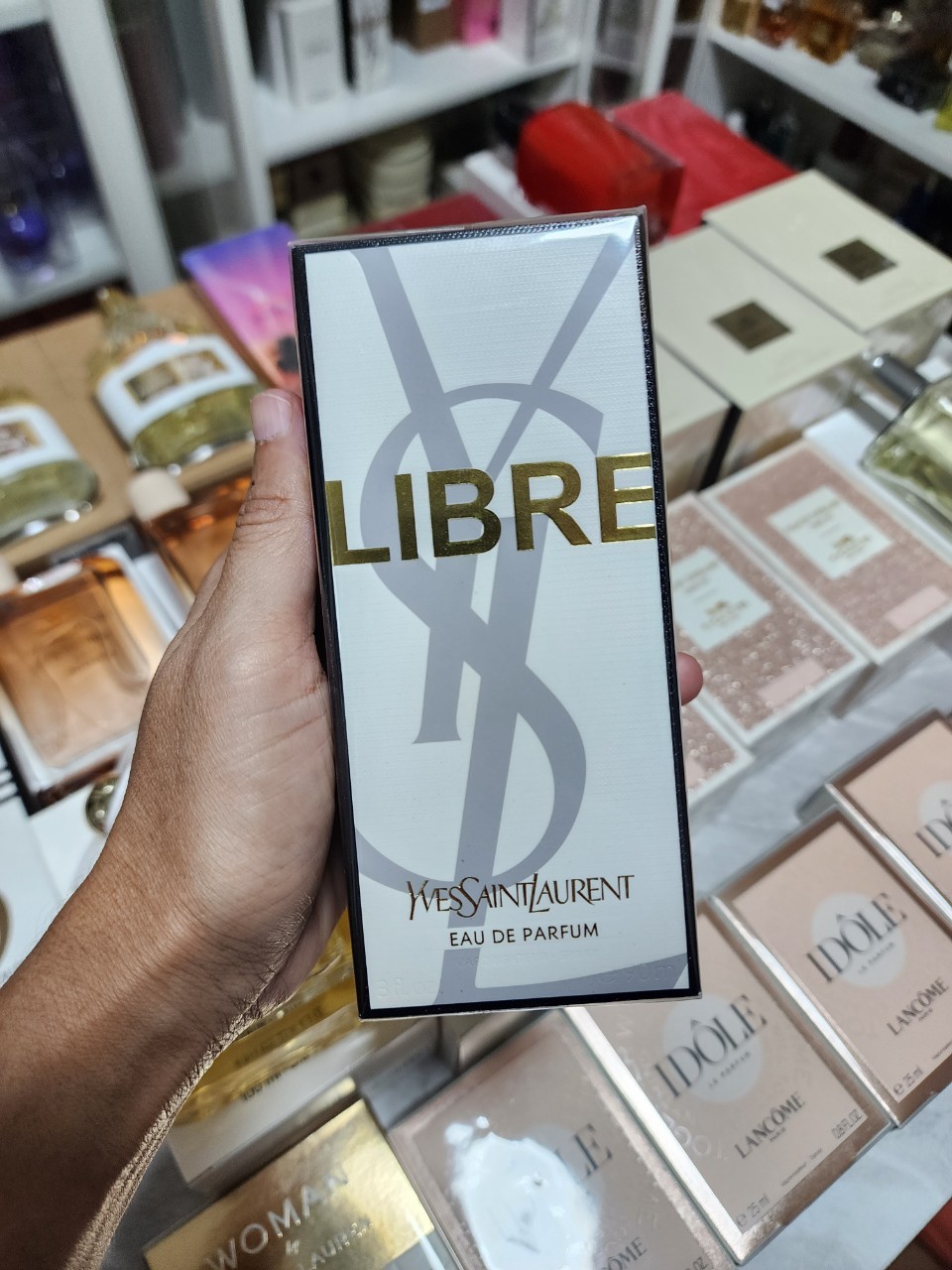 น้ำหอมแท้ YSL Libre EDP 90ml กล่องซีล New packageแพ็คใหม่ขวดรีฟิวได้