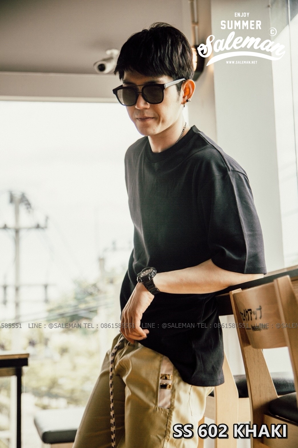 กางเกง JOGGER พรีเมี่ยม ผ้า COTTON รหัส SS 602 KHAHI