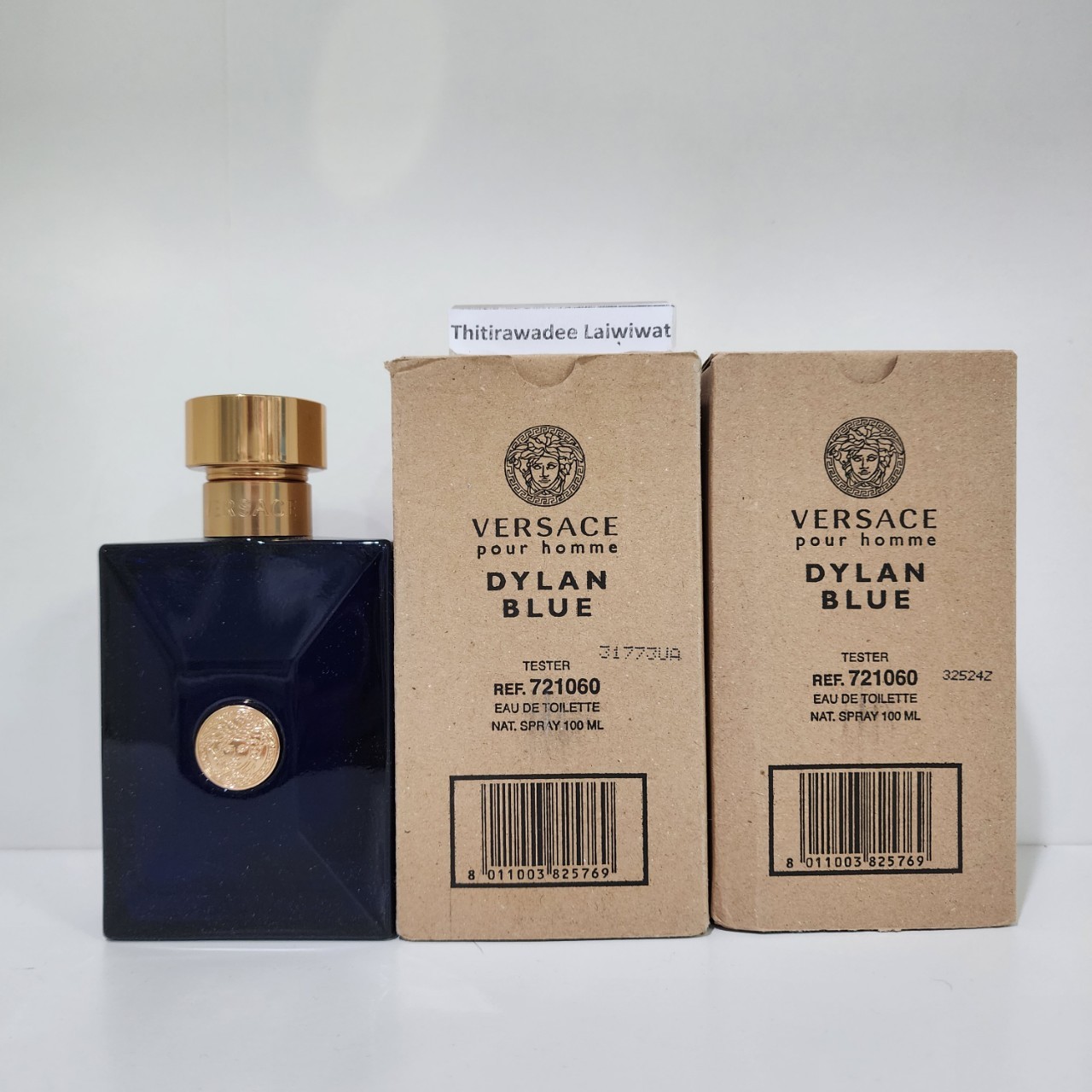 น้ำหอมแท้ Versace Dylan Blue Pour Homme EDT 100ml กล่องเทสเตอร์
