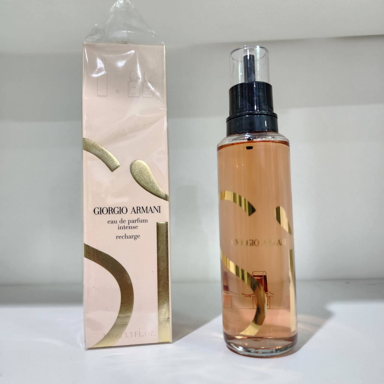 น้ำหอมแท้ Giorgio armani si edp intense 100 ml. (รีฟิล) กล่องซีล