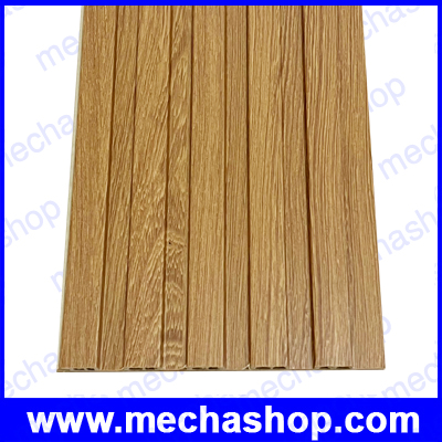 Great Wall Board ไม้เทียม ผนังไม้เทียมตกแต่งบ้าน ตกแต่งผนัง Size: 150x2900mm 9mm Raw Material: Virgin