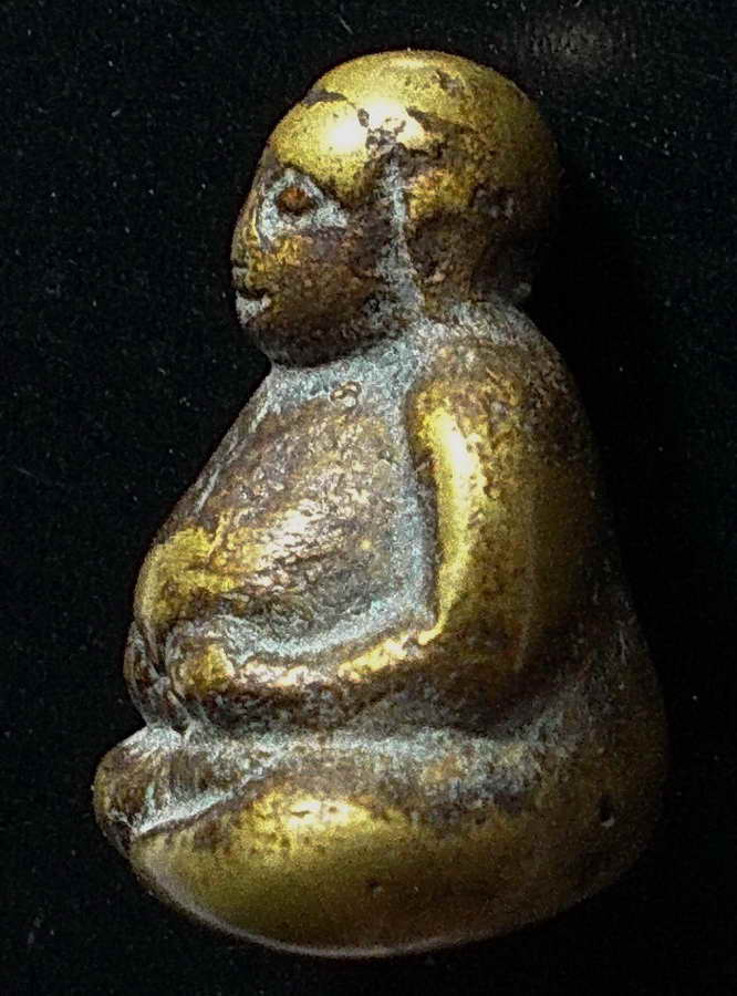 รูปหล่อพระสังกัจจายน์ (พิมพ์หน้าหนู) หลวงพ่อโต วัดเขาบ่อทอง ระยอง ปี ๒๕o๗