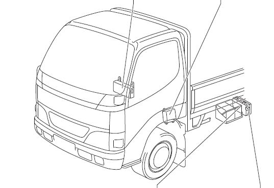 HINO series 300 wiring diagram ปี 2007 W04D-J, TM, TN, N04C-TR, TS, TT Series WU300, 302, 340, 410, 412, 420, 422 Series XZU303, 306, 307, 343, 347, 405, 407, 413, 415, 417, 423, 425, 427, 435, 437