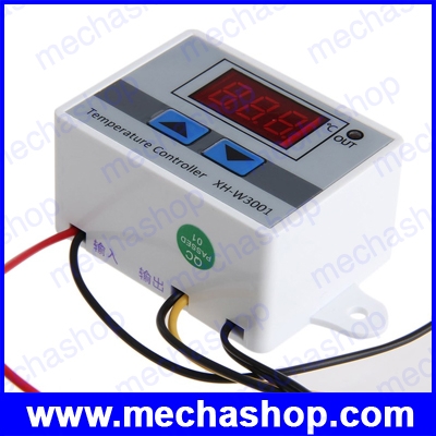 เครื่องควบคุมอุณหภูมิ 220V Digital LED Temperature Controller 10A Thermostat Control พร้อมเซนเซอร์