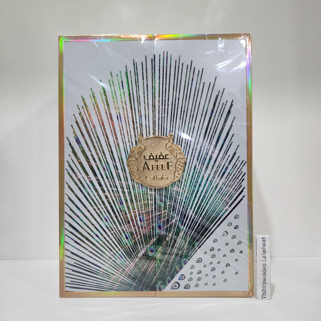 น้ำหอมแท้ Afeef Lattafa Perfumes for women and men 100ml กล่องซีล คล้าย TF Bitter Peach