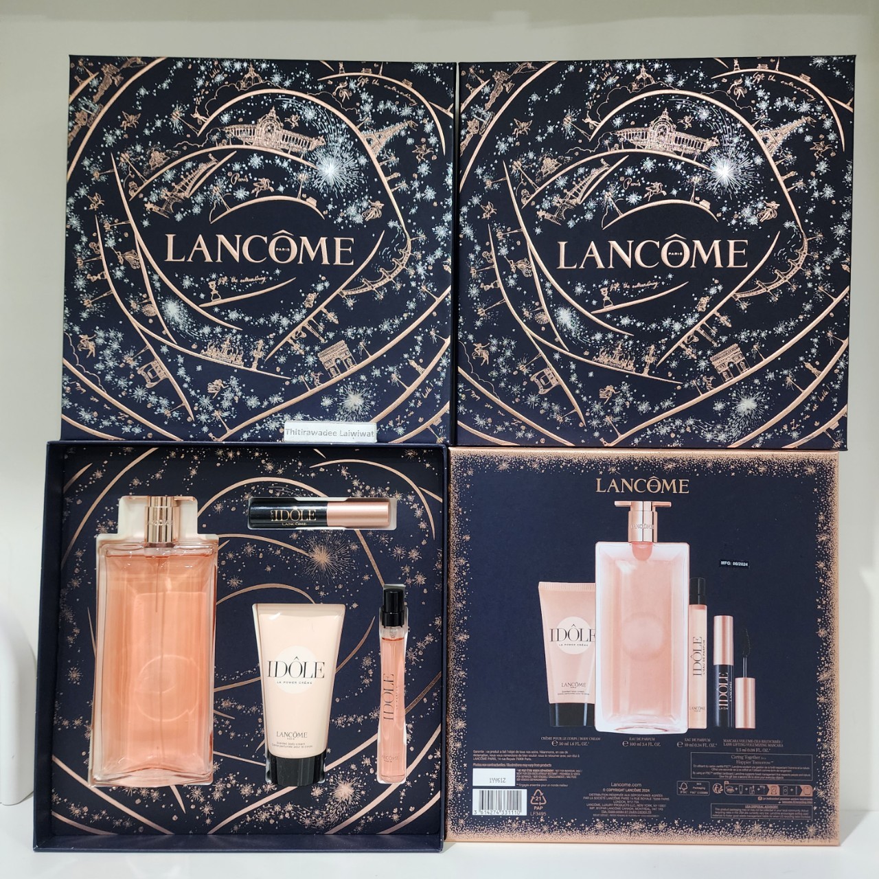 น้ำหอมแท้ Lancome Idole Eau De Parfum 100ml Holiday Set 2024 ชุดเซ็ตน้ำหอม