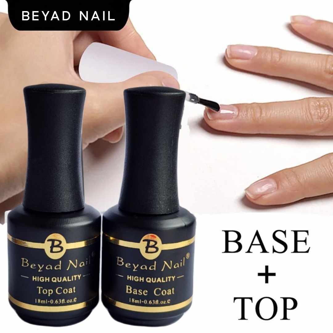 [Top Coat] [Base Coat] ท็อปโค้ท,เบสโค้ท BEYAD 18ml