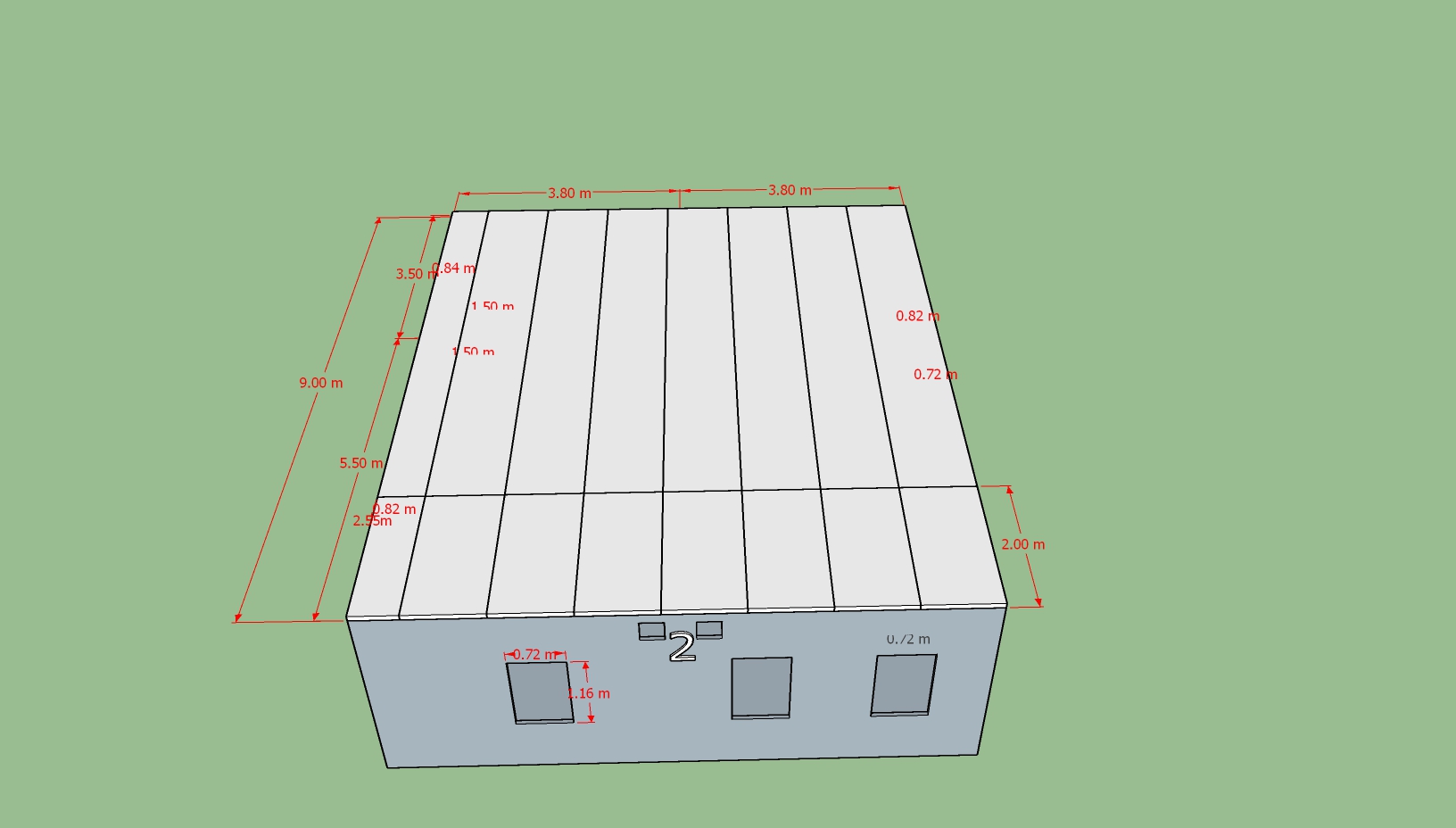 งานกั้นห้อง งานต่อเติม กั้นห้องใต้โครงหลังคาเดิม ขนาด 7.60x9.00 เมตร ไทรน้อย