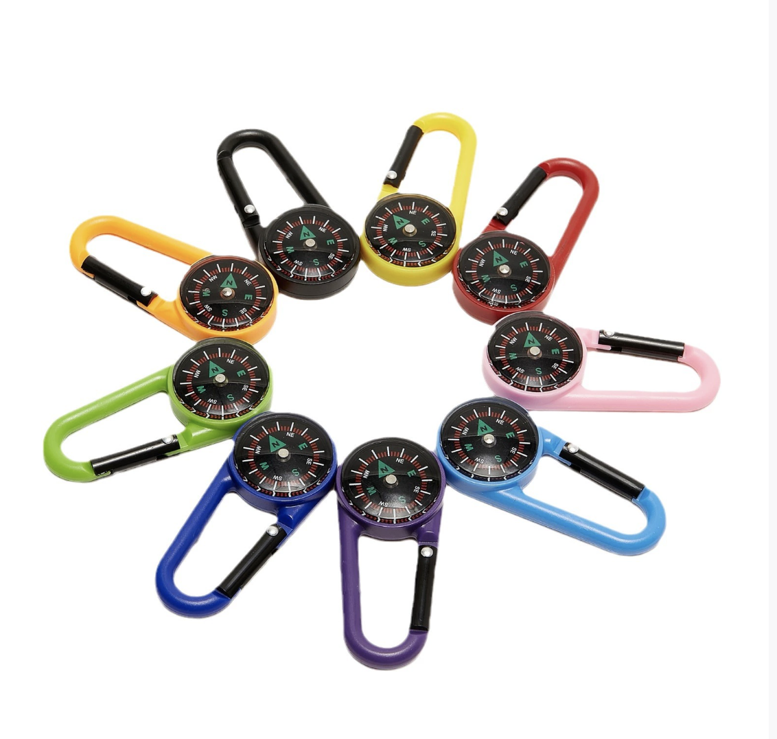 คลิป carabiner,snap link แบบมีเข็มทิศ